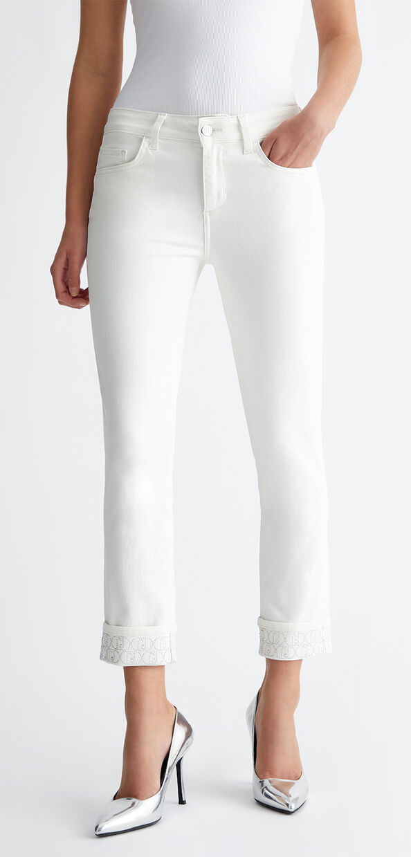 Liu Jo Jeans cropped bottom up